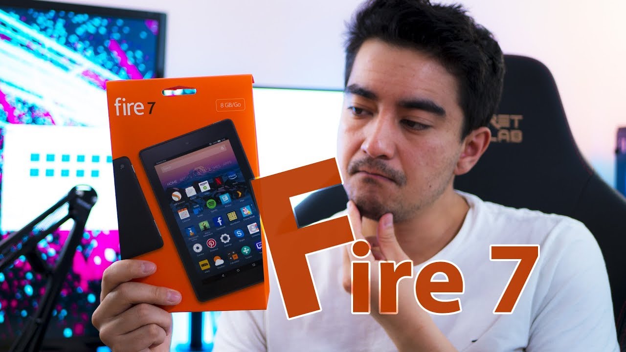 Amazon Fire 7 tablet de apenas 50 dólares - Unboxing e primeiras impressões