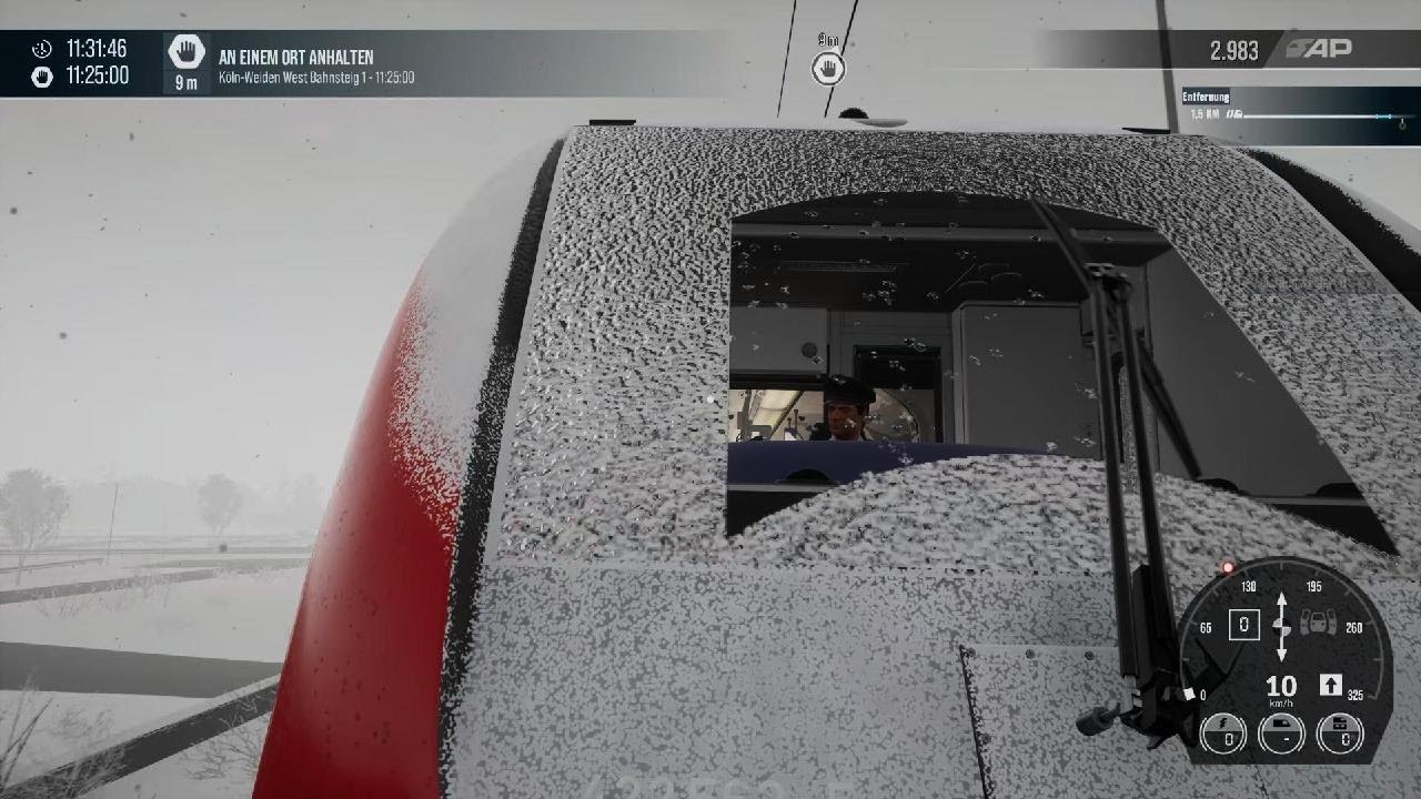 fahre zug mit pzb