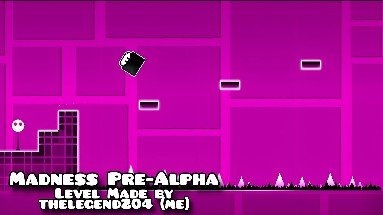 Madness Pre-Alpha (My Stereo Madness Remake) | Geometry Dash