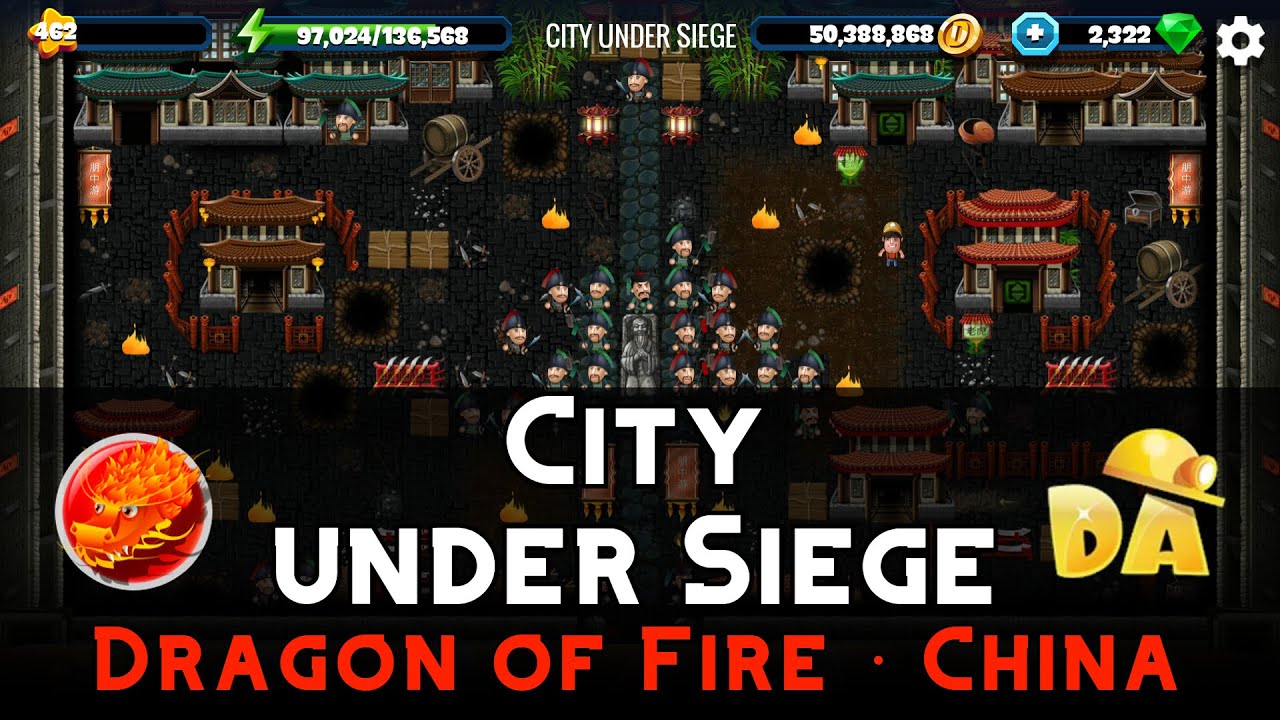 City under Siege | Dragon of Fire #9 | Diggy's Adventure
