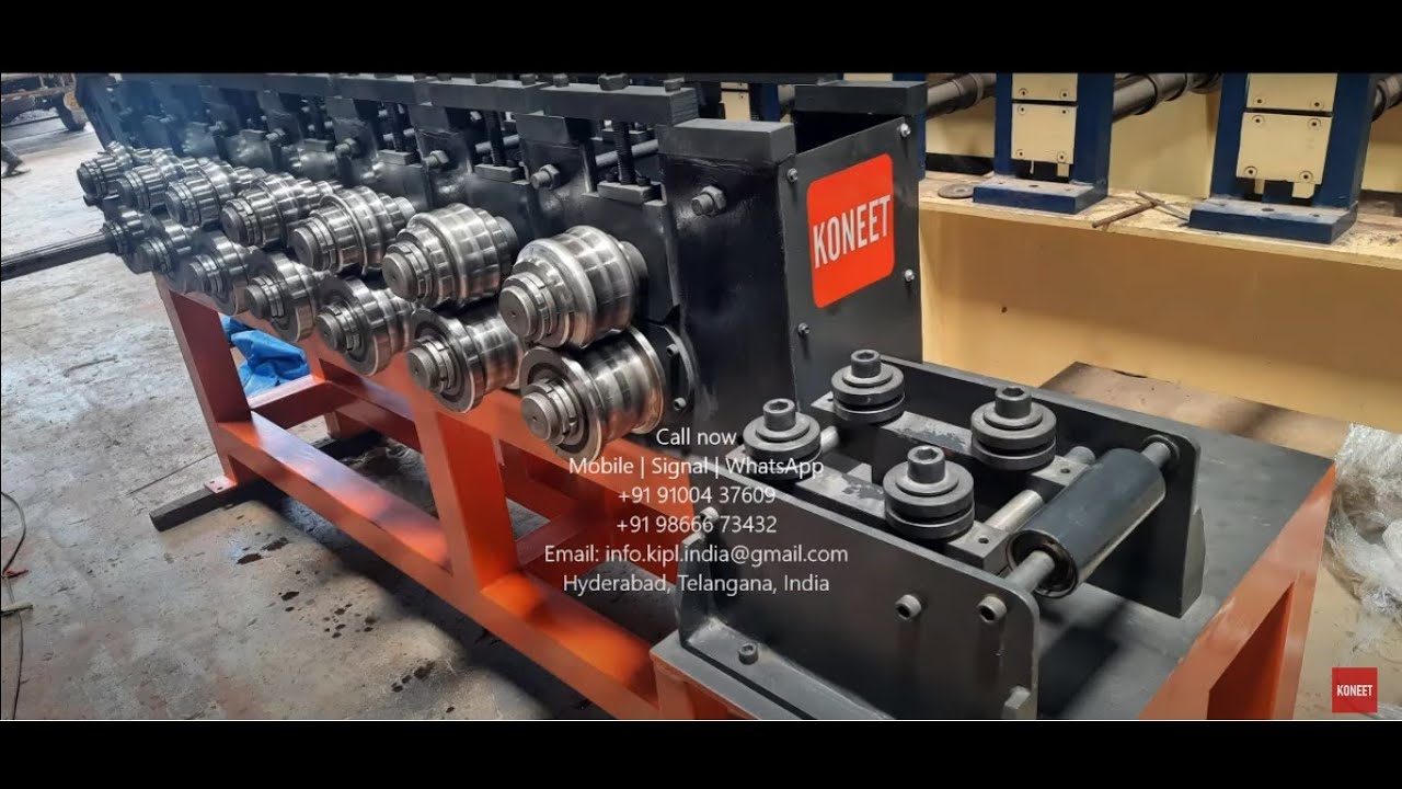 Bicycle Rim Roll Forming Machine| Koneet Industries Private Limited | +91 91004 37609 , 89193 31455