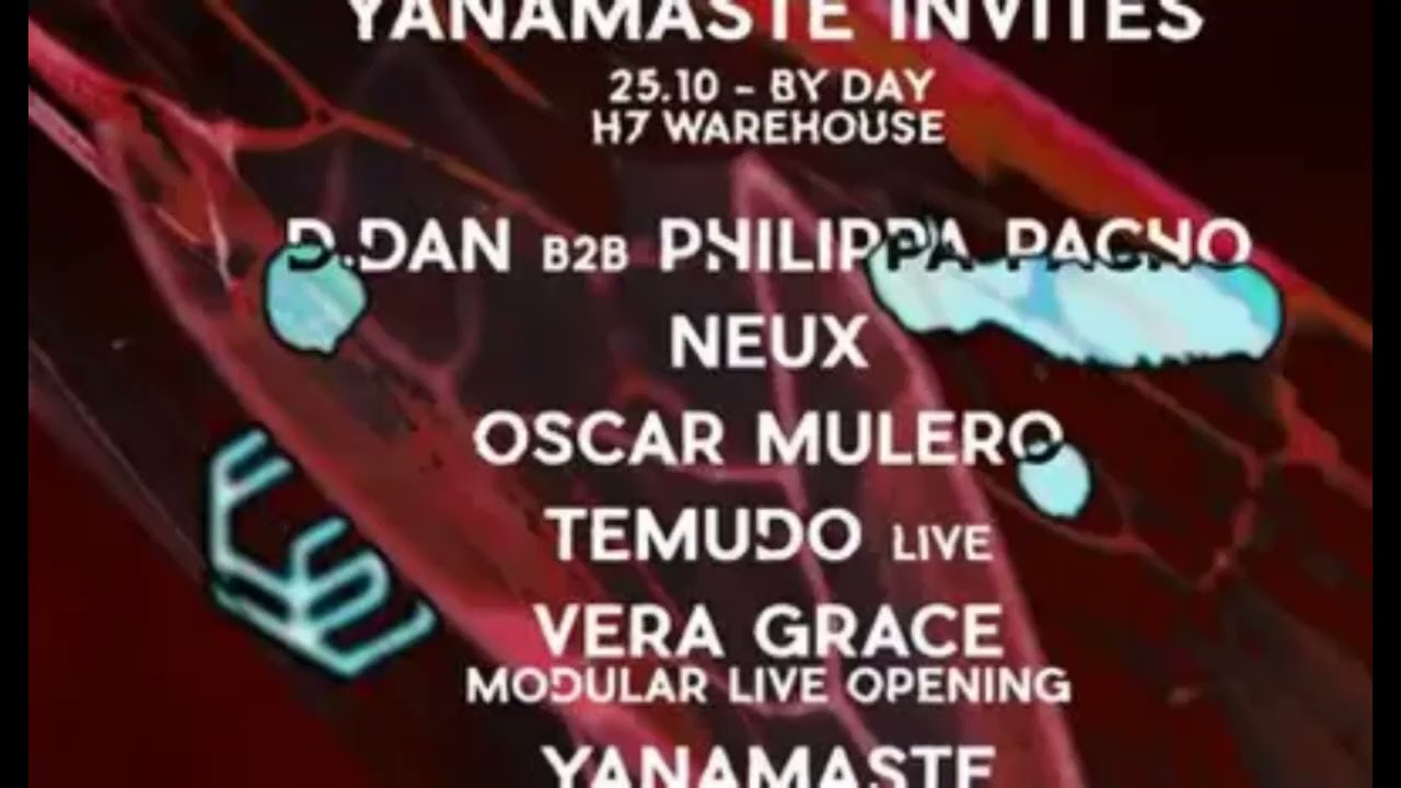YANAMASTE AT INTERCELL X YANAMASTE INVITES (AMSTERDAM). 25/10/2025. ONLYTEKNO COLLECTION 1335