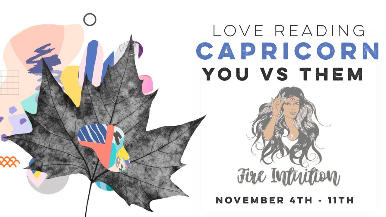 CAPRICORN - THEY DIDN'T WANT YOU TO FIND OUT THIS WAY!!! NOVEMBER 4TH - 10TH