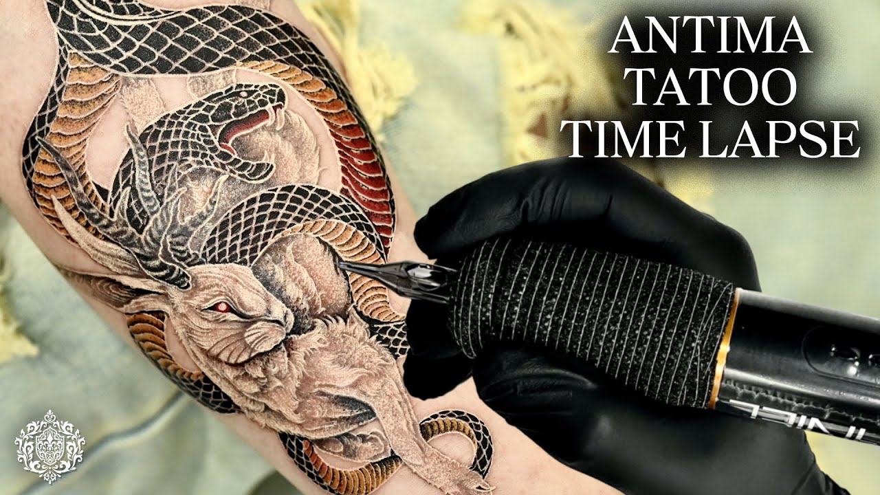 工芸品の様なタトゥーを彫ってみた 【TATTOO STUDIO Ray's】