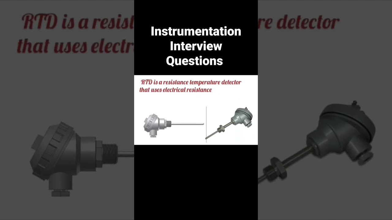 ☝️☝️Instrumentation Interview Questions #rtd #thermocouple #instrumentation #industrialautomation