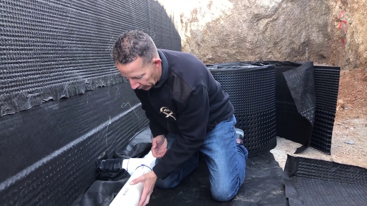 Cinder Cone Project - Basement Polywall Waterproofing Part 2