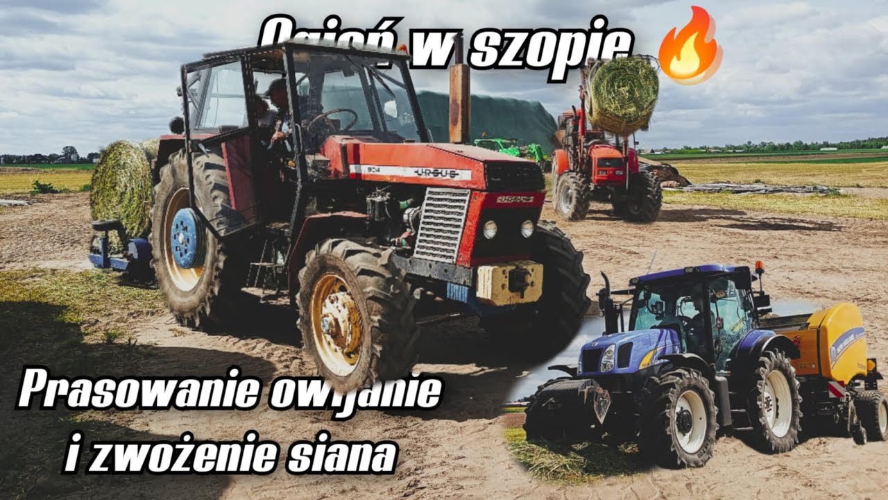Siano musi być w akcji Ursus 904 z owijarką pierwszy we wsi                🫡🫡10.05.2025🙂🙂#sianokosy