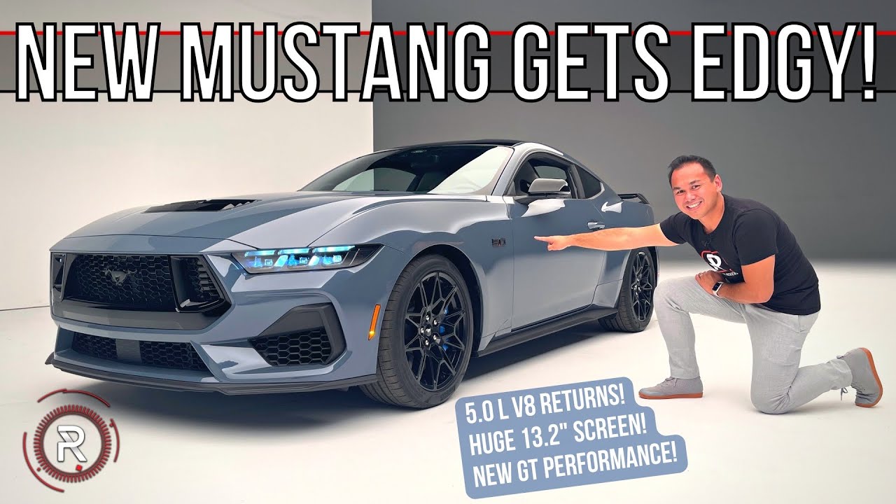 The 2024 Ford Mustang GT Performance Is An Edgier & More Sophisticated Horse