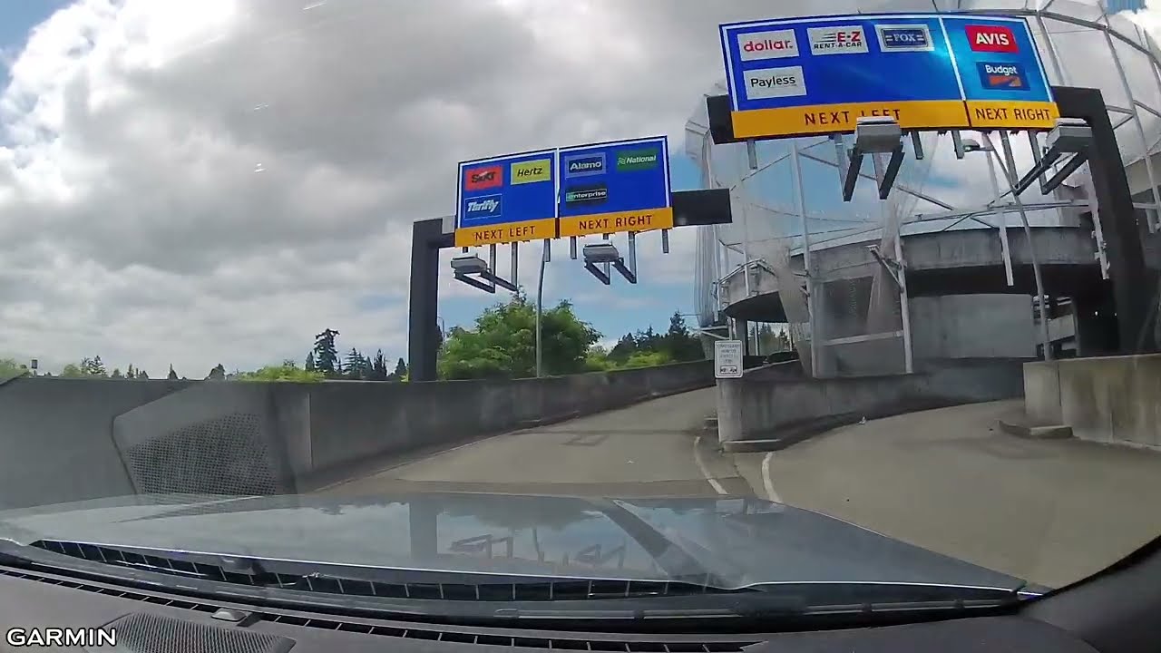 Seattle Airport (SEA) Car Rental Driving Directions from Seattle to CAR RENTAL RETURNS