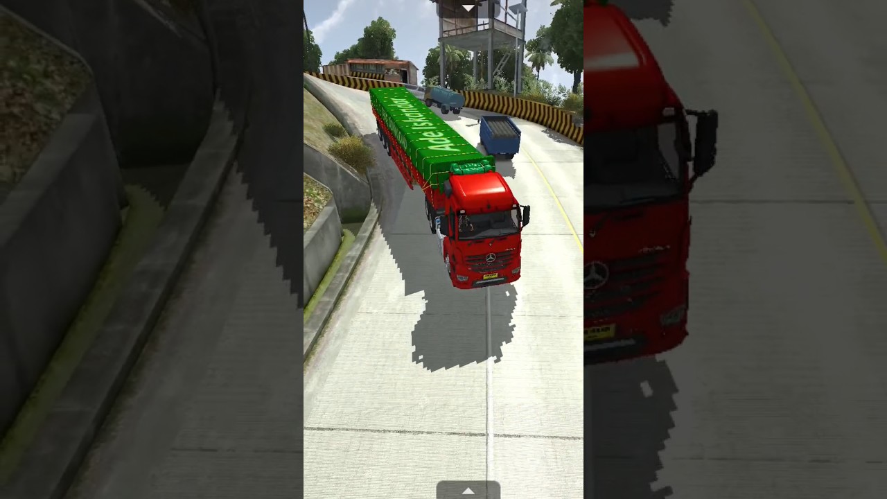 turunan sitinjau lauik #bussid #bussimulatorindonesia #funny#ets2indo #truckoleng#ets2truk #ytshorts