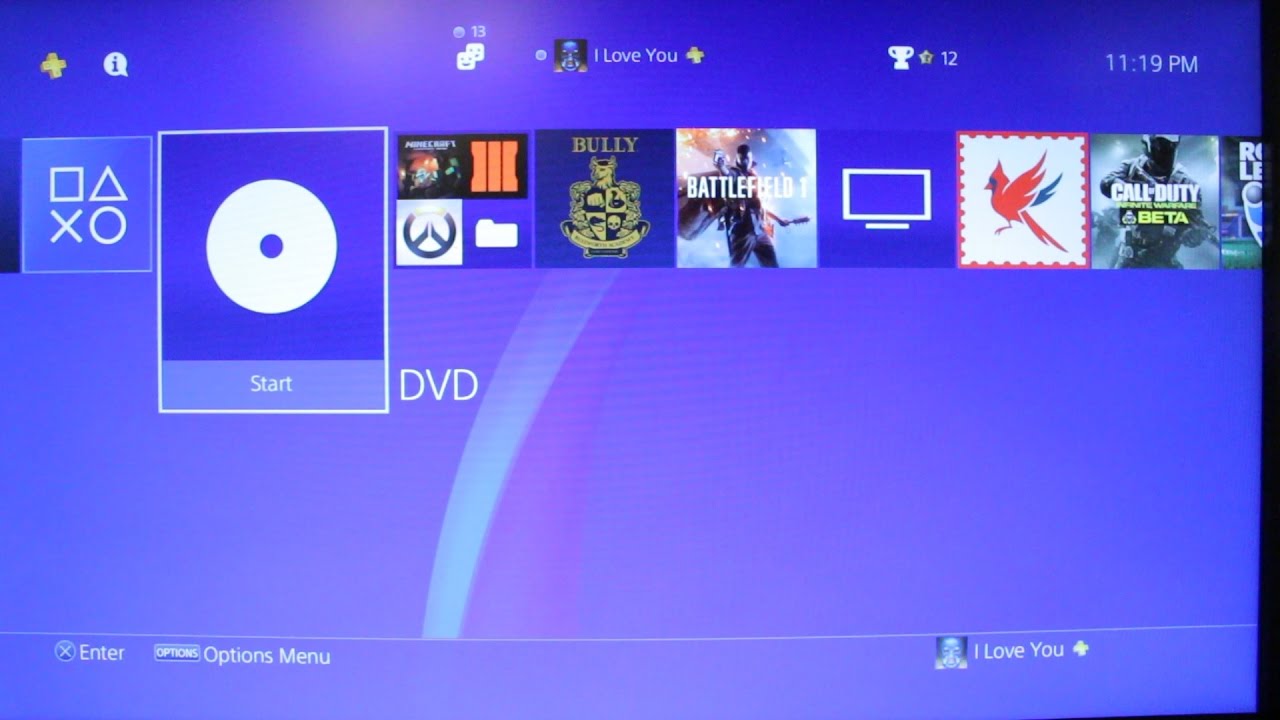 Как смотреть фильмы DVD/Blu-Ray на PS4