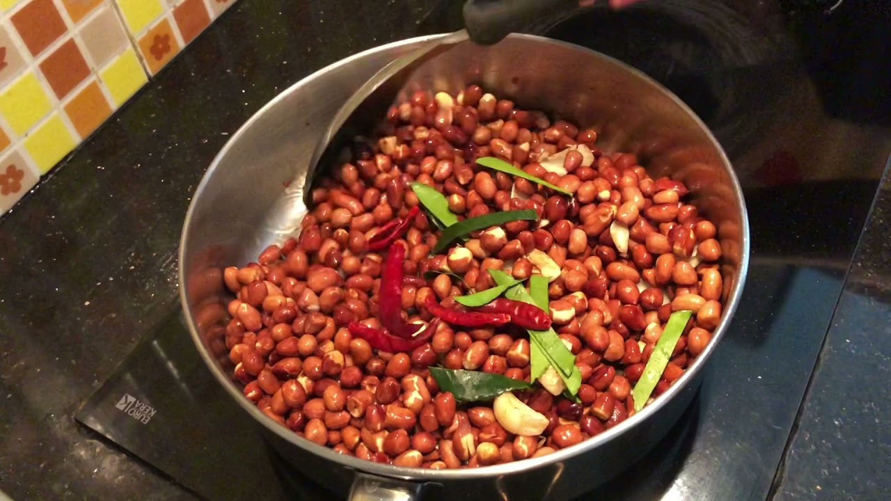 Spiced Peanuts | Fried Peanuts Recipe