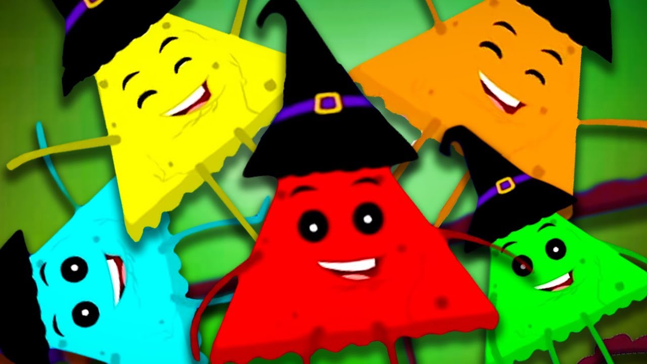 Five Wicked Witches | Kids Nursery Rhymes For Children