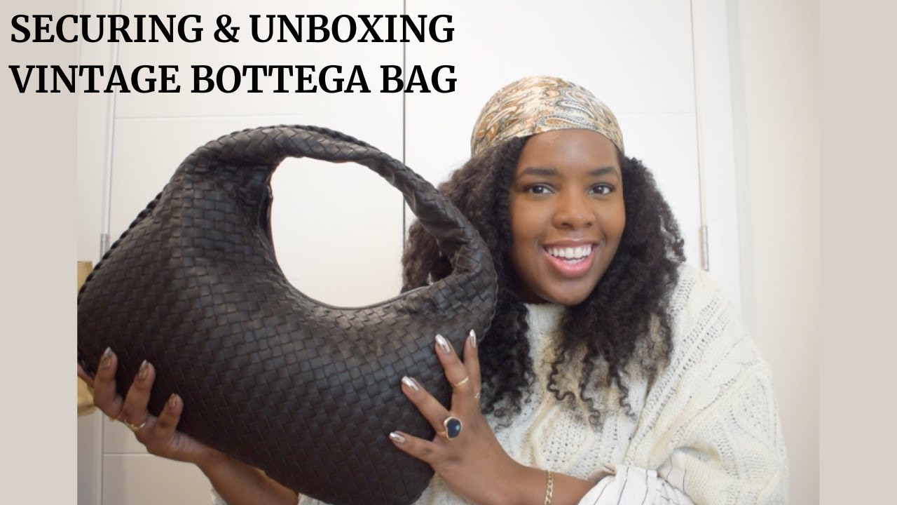 WISHLIST ITEM SECURED! UNBOXING VINTAGE BOTTEGA VENETA Intrecciato Hobo Bag