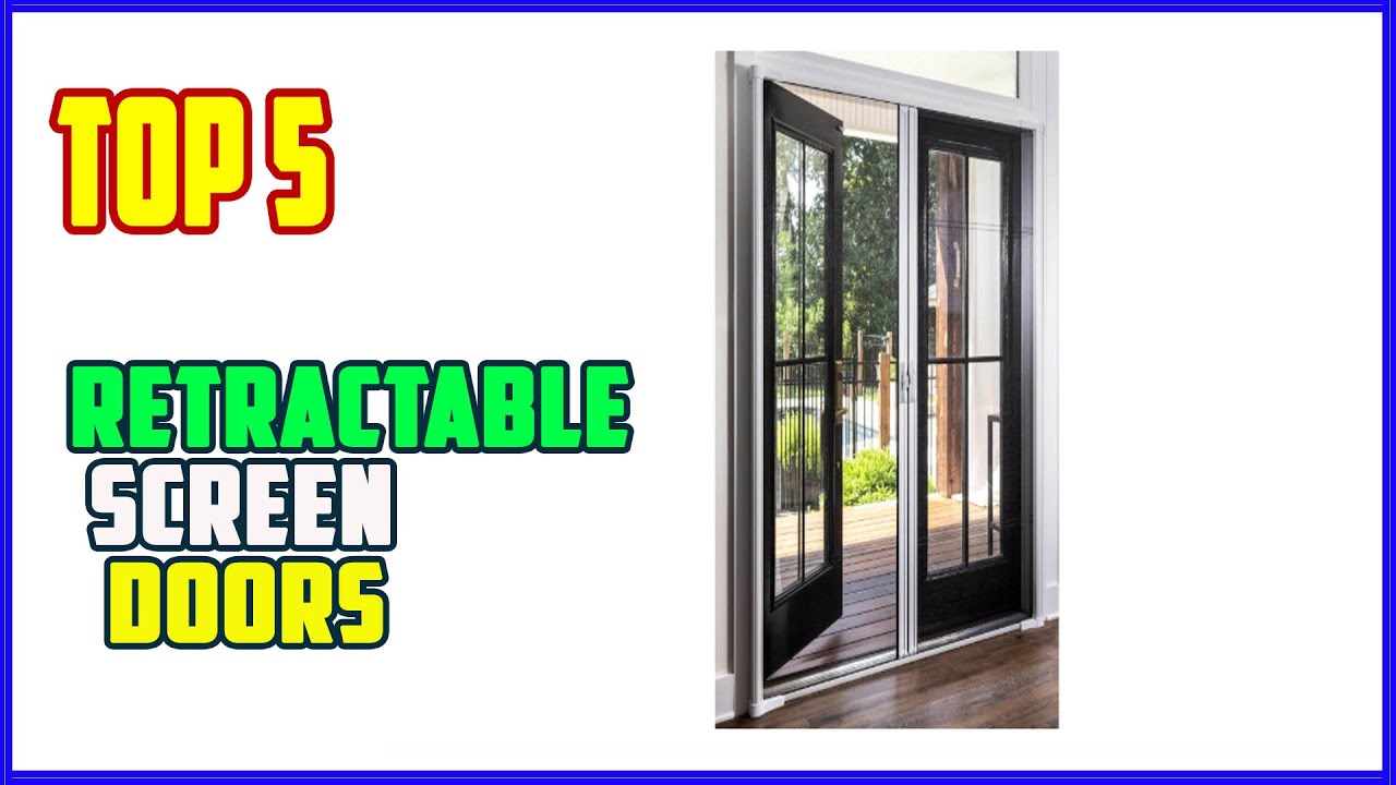 TOP 5 Best Retractable Screen Doors 2025 | This Retractable Screen Door Will Blow Your Mind!