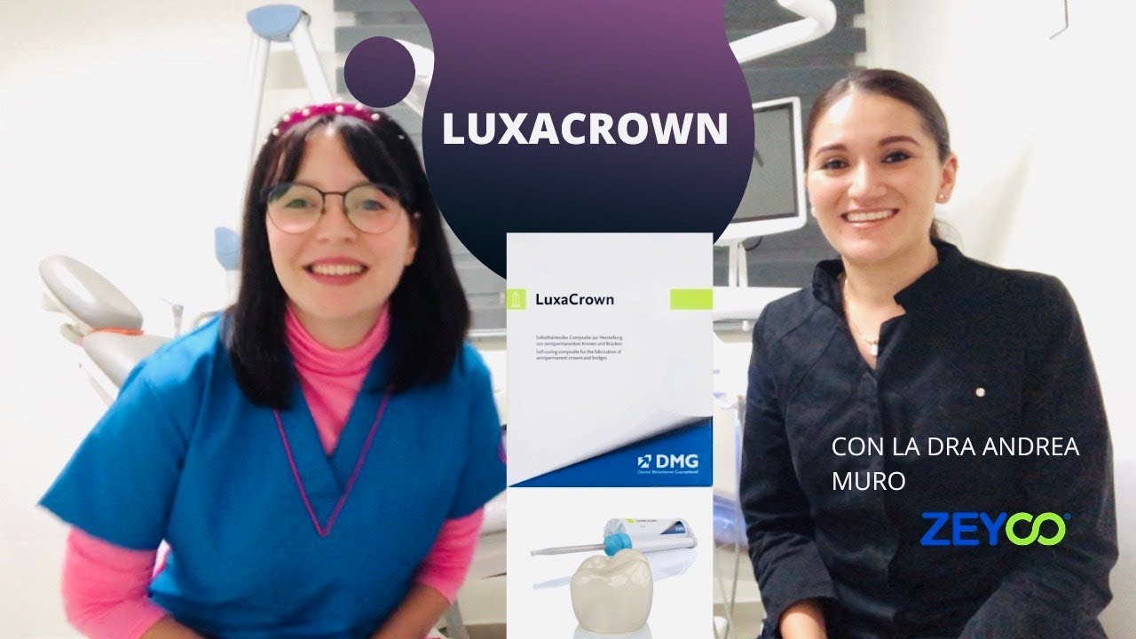 Provisionales fácil 🦷 Todo sobre LuxaCrown + Demostración paso a paso con Dra Andrea Muro