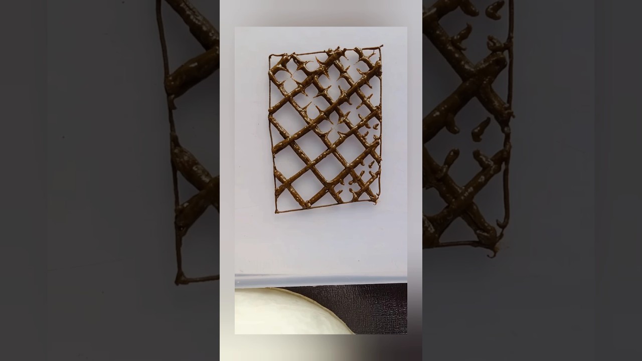 Checks Pattern 😇box design #shorts  unique mehndi designs