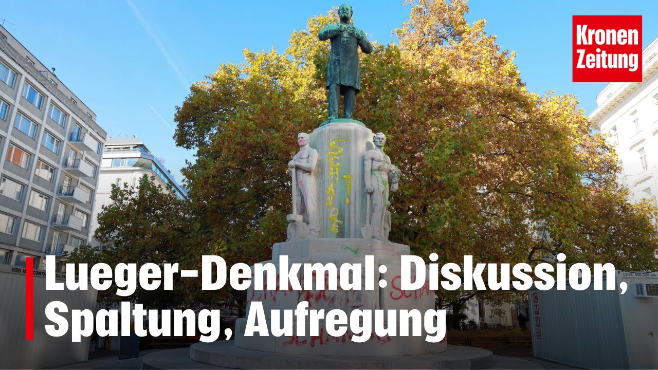 Lueger-Denkmal: Diskussion, Spaltung, Aufregung | krone.tv NEWS