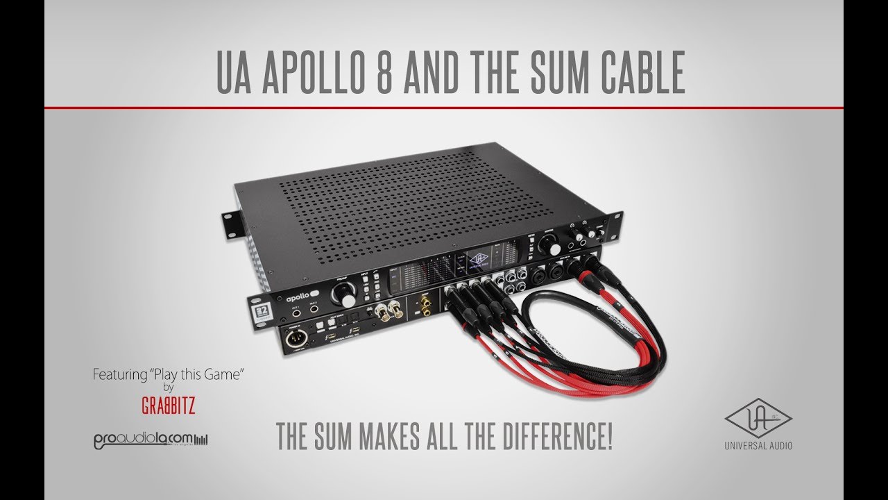 Universal Audio Apollo 8 & The SUM Cable | Pro Audio LA