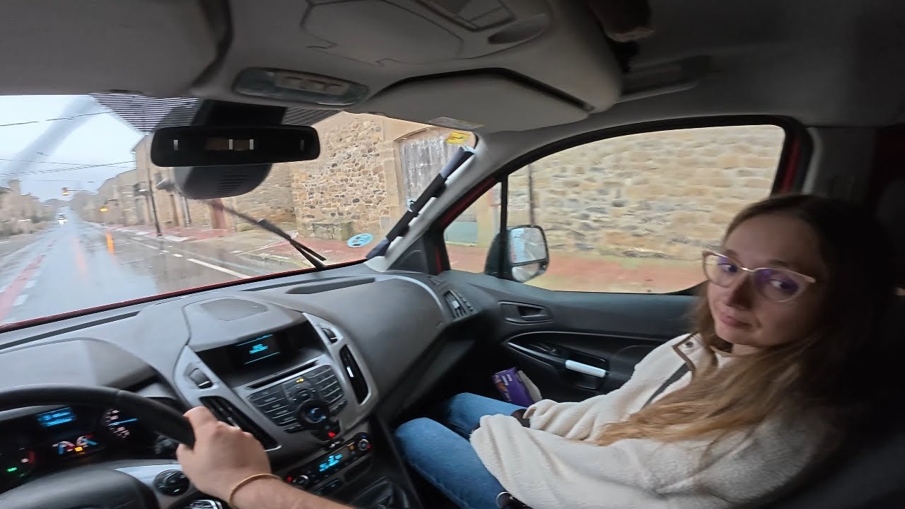 Rainy POV Drive 🚗🌧️ | Manual Car Driving ASMR with My Friend