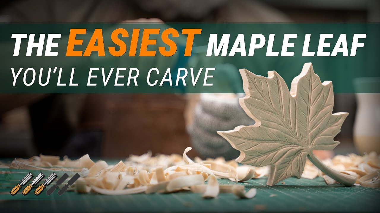 Carving a Maple Leaf While Drinking Coffee (Chill Carve & Chat)