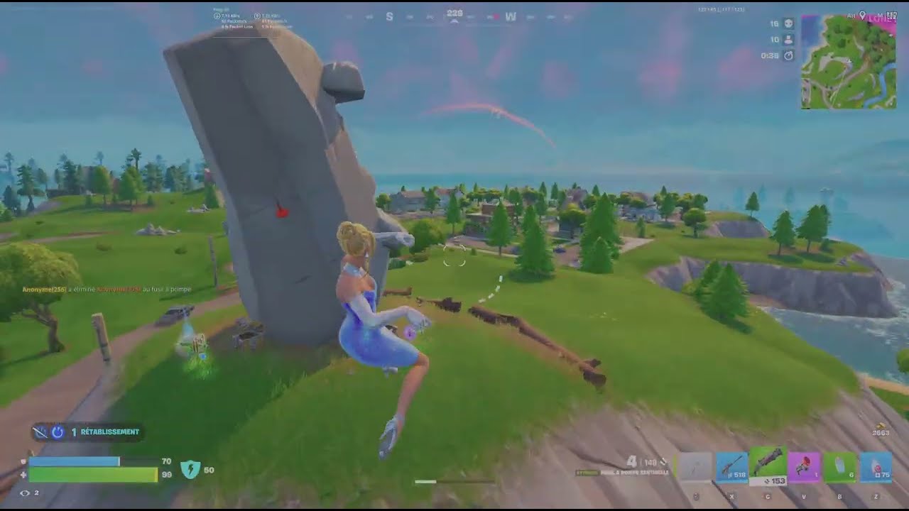 gameplay relaxant zéro construction,Top 1  25 kill (je fais mes quête )