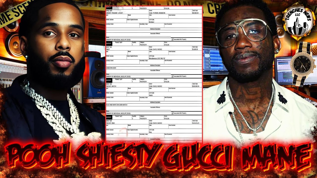 Gucci Mane Lied To Feds After Being Robbed For 600k Pooh Shiesty Career Over 😱