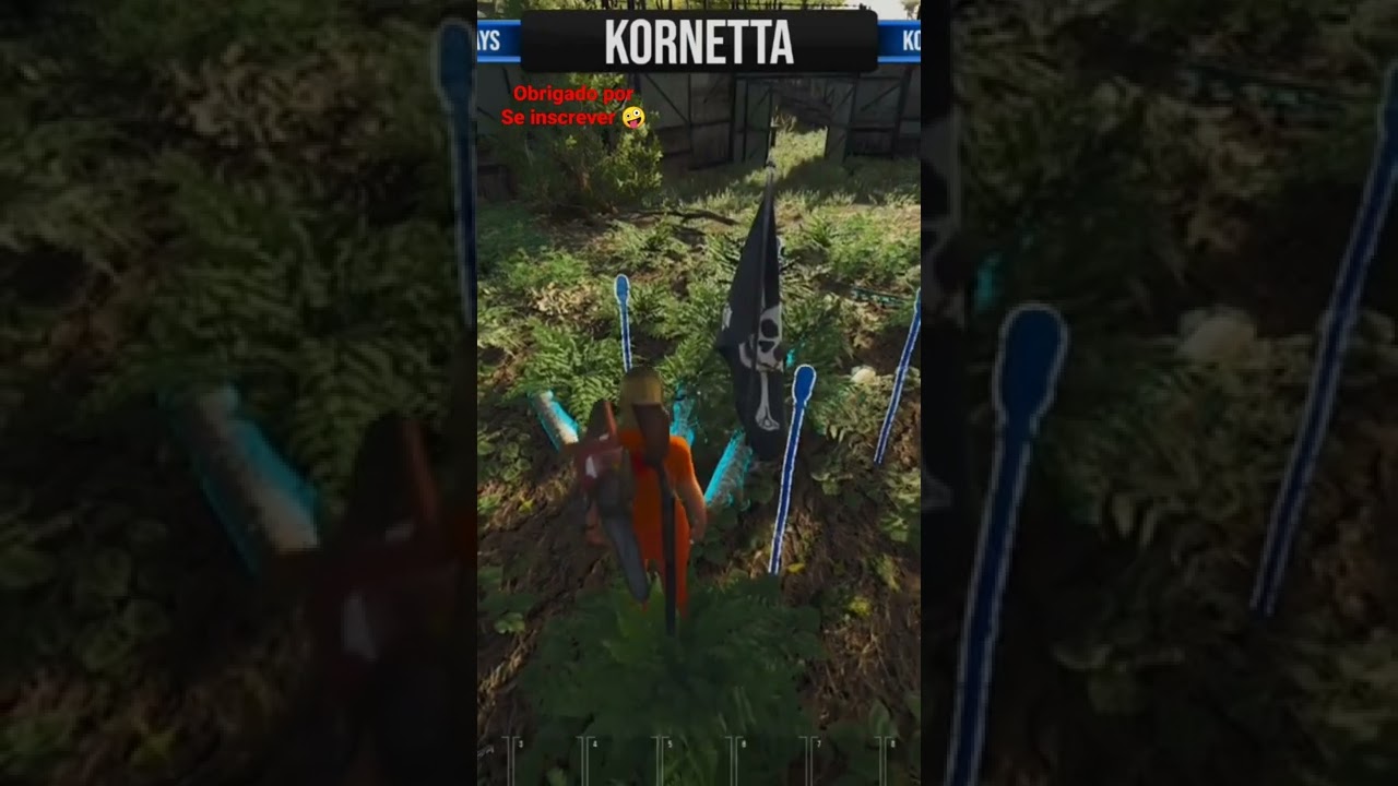 SCUM: Apreenda agora a esconder a BANDEIRA do jeito certo! #scum #shorts #kornettagameplays