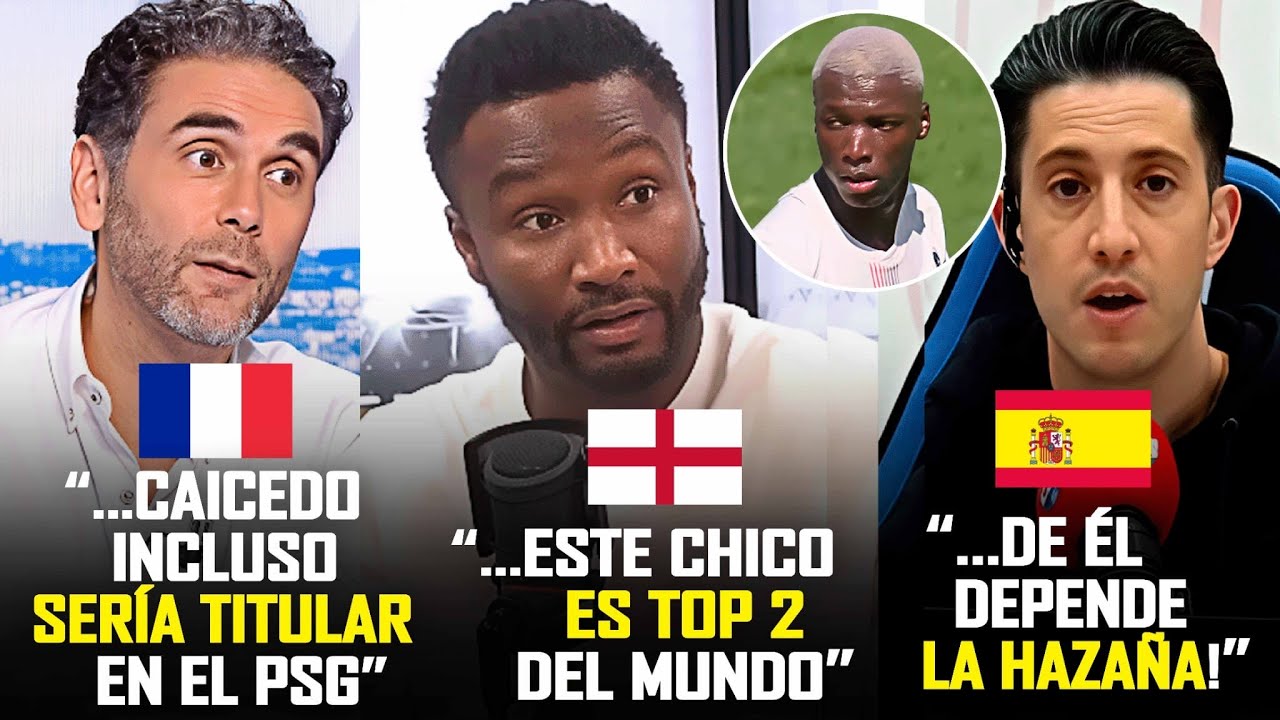 PRENSA EUROPEA DESTACA a CAICEDO PREVIO A LA FINAL CONTRA el PSG 