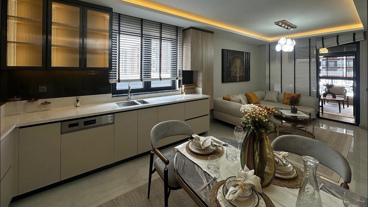 E-42 OVACIK’TA 4+1 YENİLİKLERLE DOLU CIVIL CIVIL ÖRNEK DAİREMİZ SİZLERLE 😍 #home #realestate #decor 