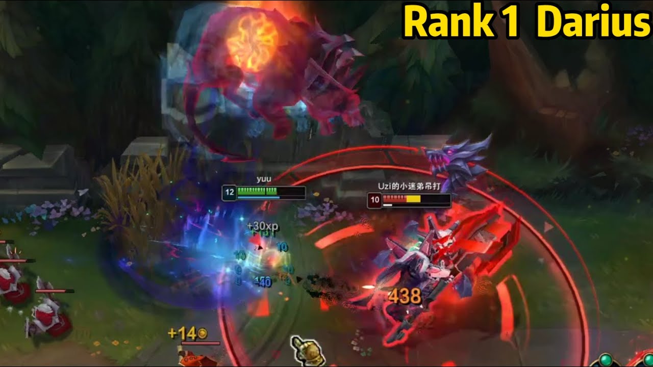 Rank 1 Darius: BUFFED DARIUS IS SO STRONG!
