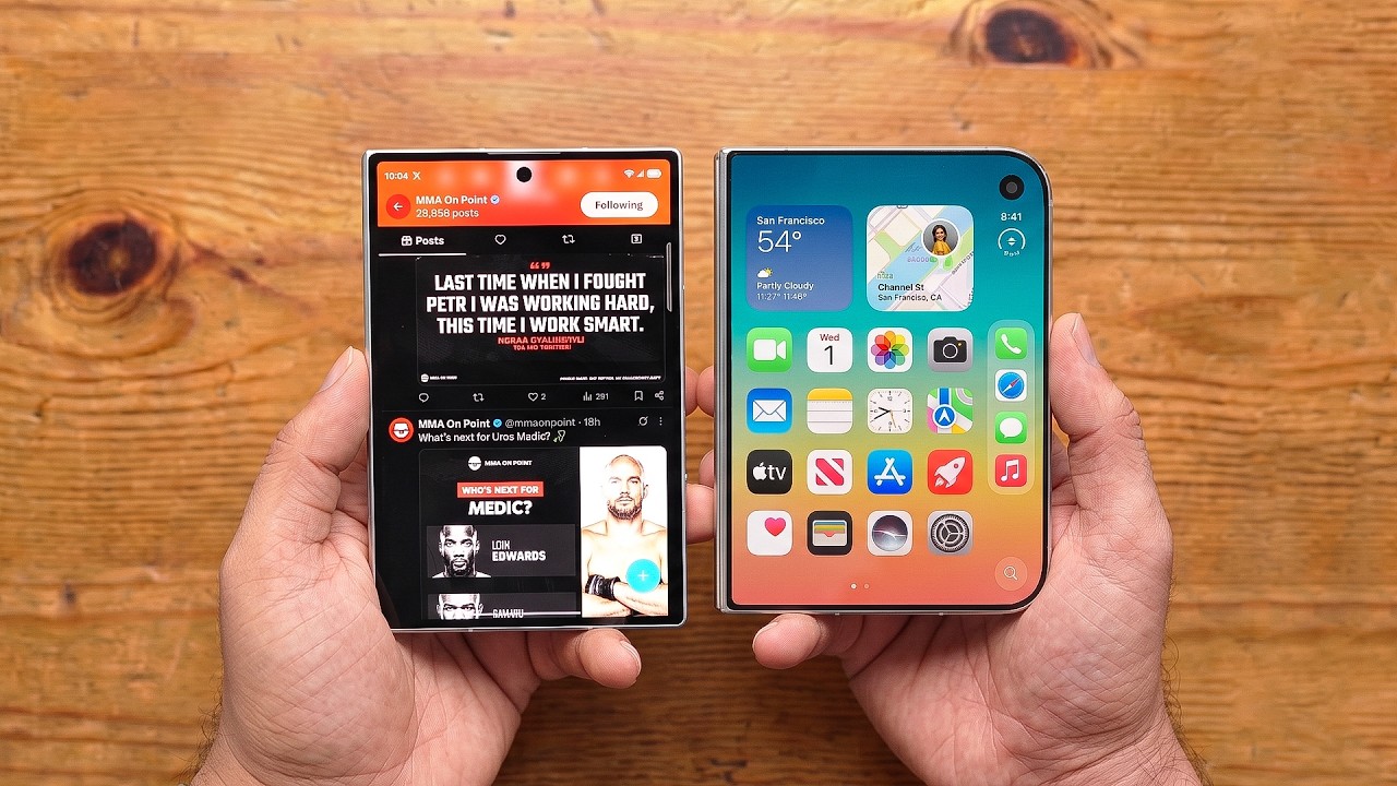 iPhone Duo против Galaxy Z Fold 8 &mdash; у Samsung проблемы