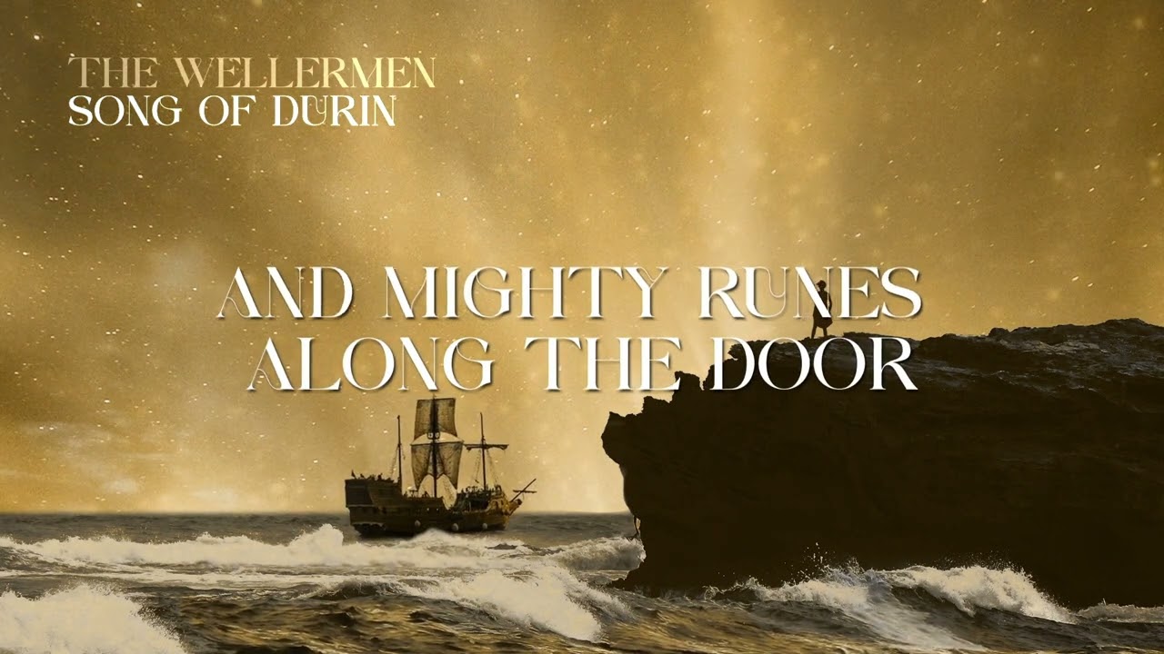 The Wellermen - Song Of Durin  (Official Lyric Video) ft. @veryveryvinny