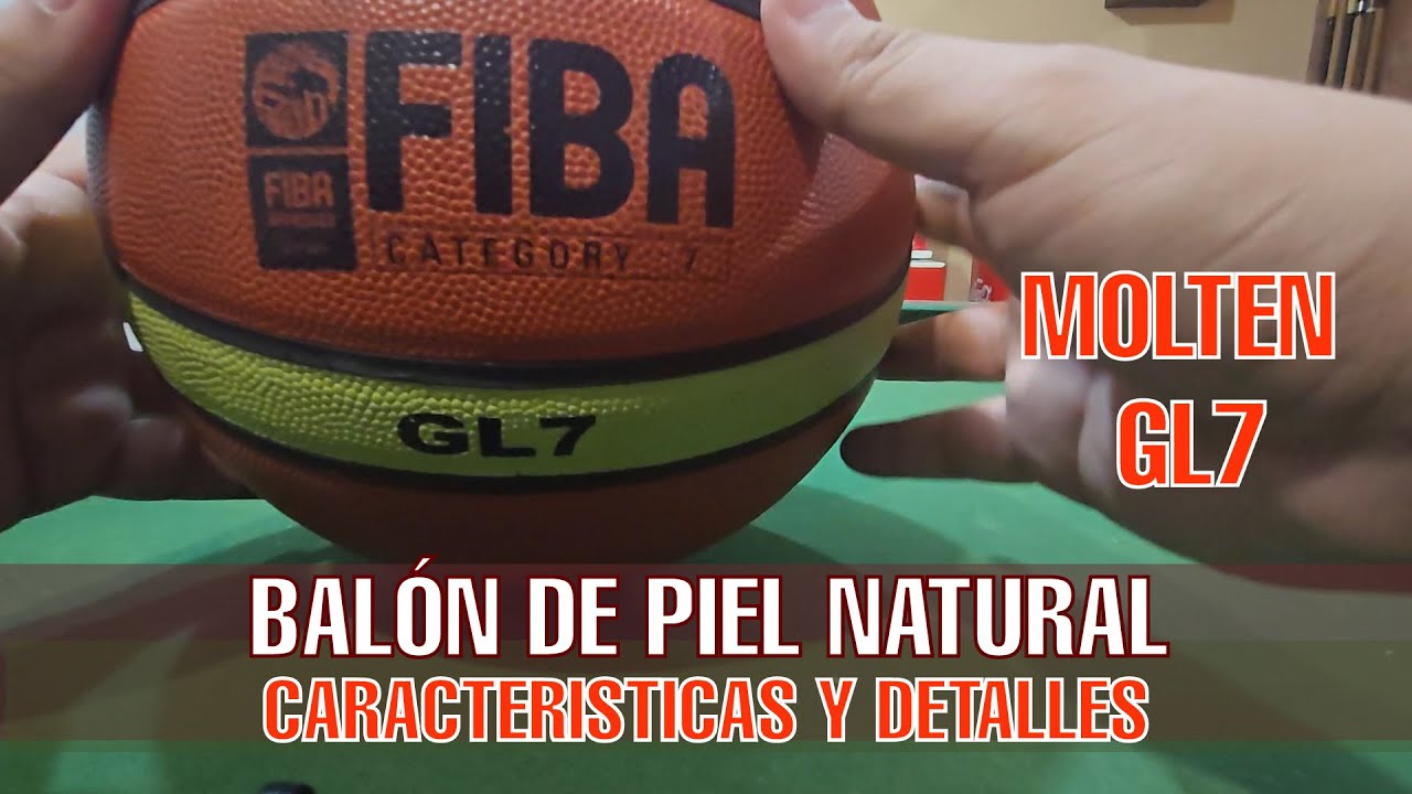 Balón Molten GL7 de Piel Natural│Caracteristicas y detalles │Diferencia entre original y/o pirata!
