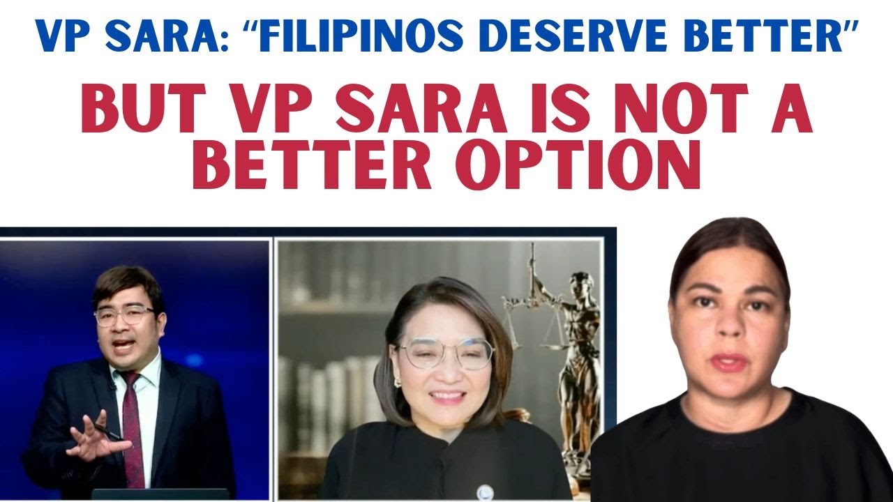 VP SARA IS NOT A BETTER OPTION