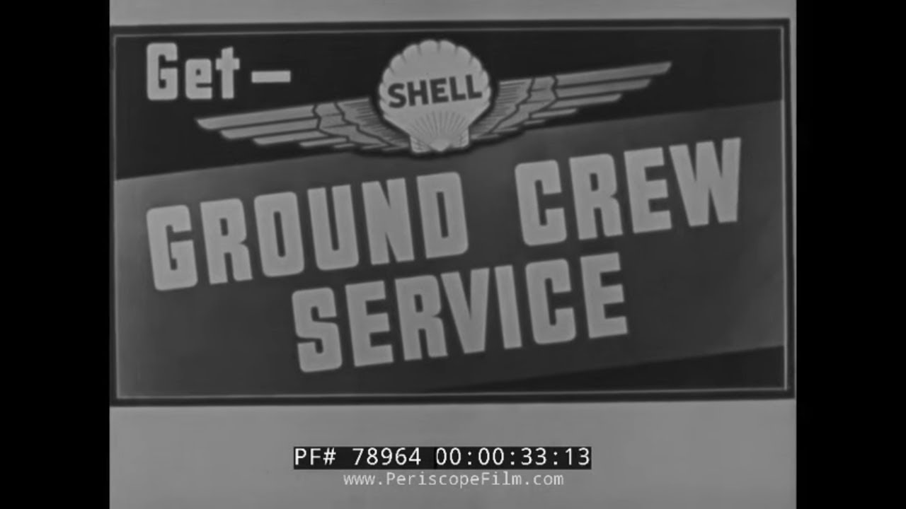 SHELL OIL COMPANY SERVICE STATION WWII  