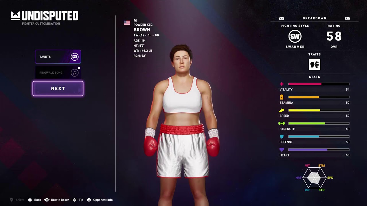 Undisputed - First impression of the game
