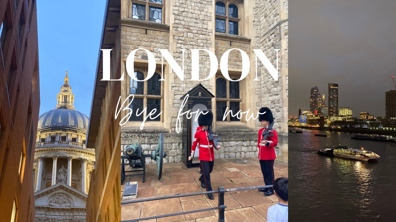 The sights of London. My home for the last 22 years ❤️ Goodbye beautiful city