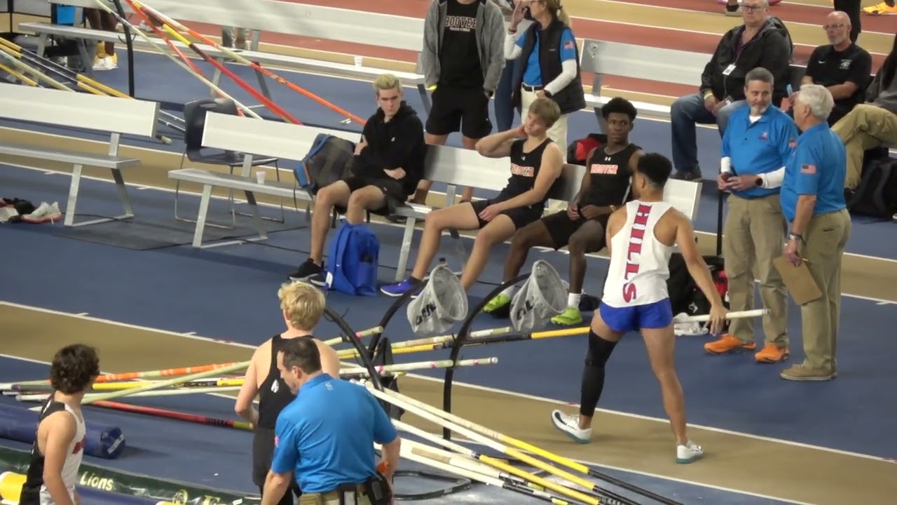 Boys Pole Vault Ice Breaker Invitational 2 Indoor Track Meet 2026 Birmingham Crossplex