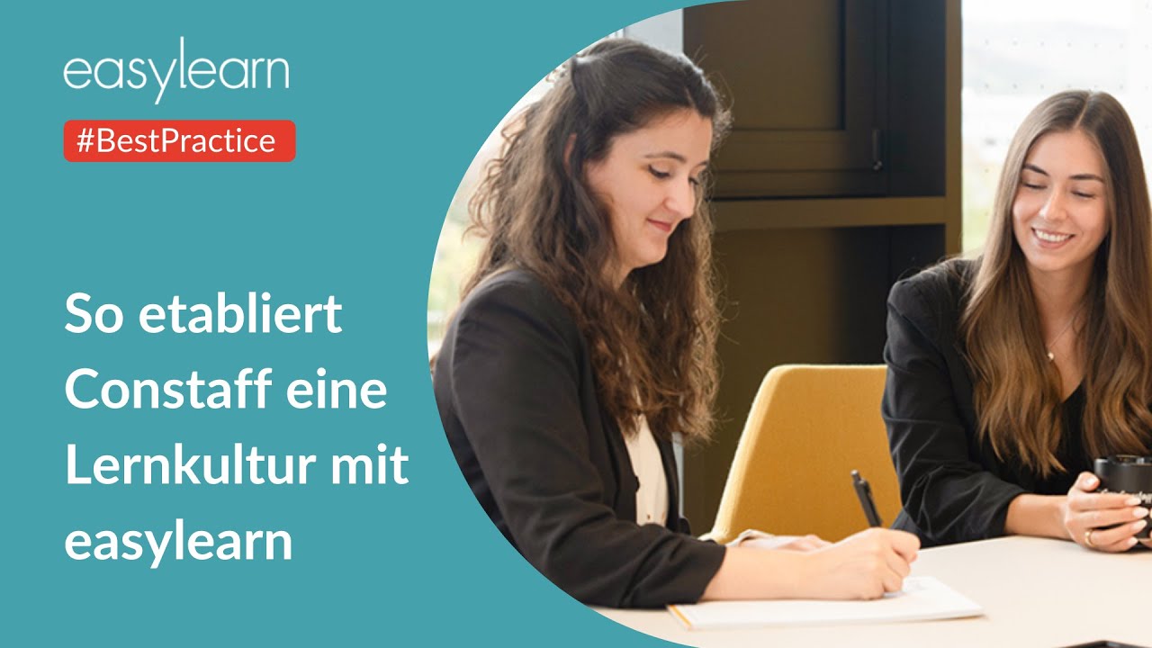 Constaff schult interne und externe Mitarbeitende mit maßgeschneidertem Wissen über easylearn-LMS