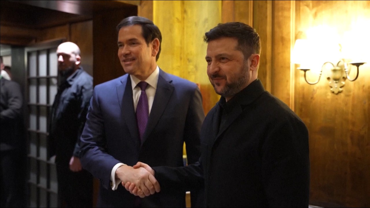 Russian Drone Attacks Hit Ukraine as Rubio and Zelenskyy Meet at Munich Security Conference