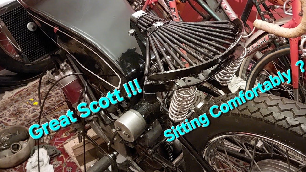 GREAT SCOTT (SQUIRREL)!! SEAT OVERHAUL , OUTRIGGER BEARING & GEAR SELECTOR STRIP DOWN