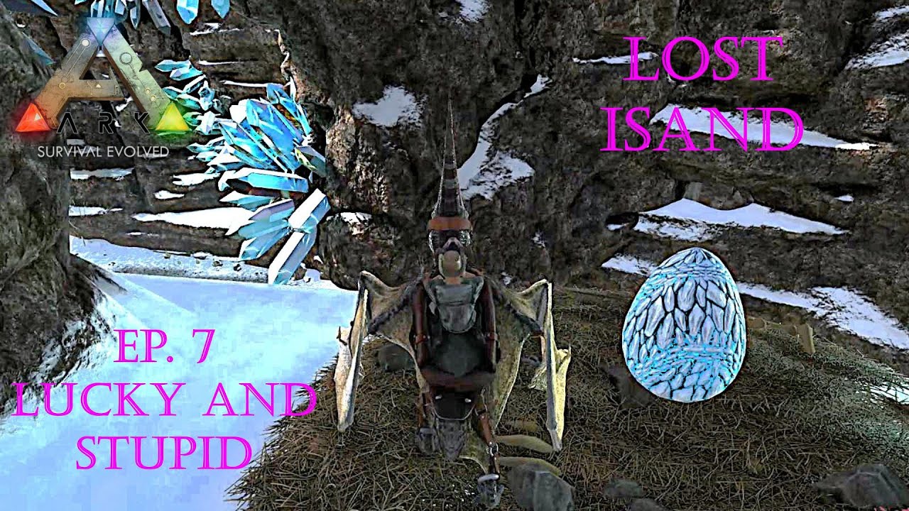 Ark Survival Evolved: Lost Island, эпизод 7: Удача и глупость