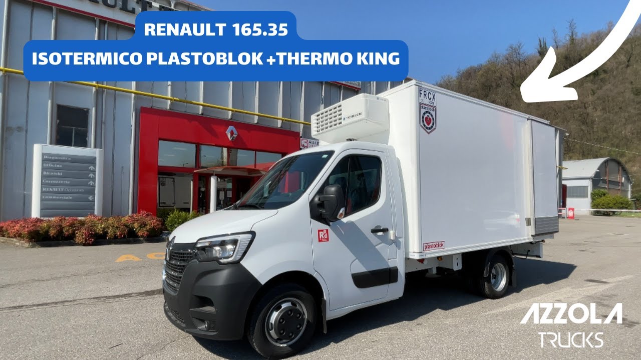 AzzolaTrucks - Renault Master 165.35 isotermico Thermo King V500