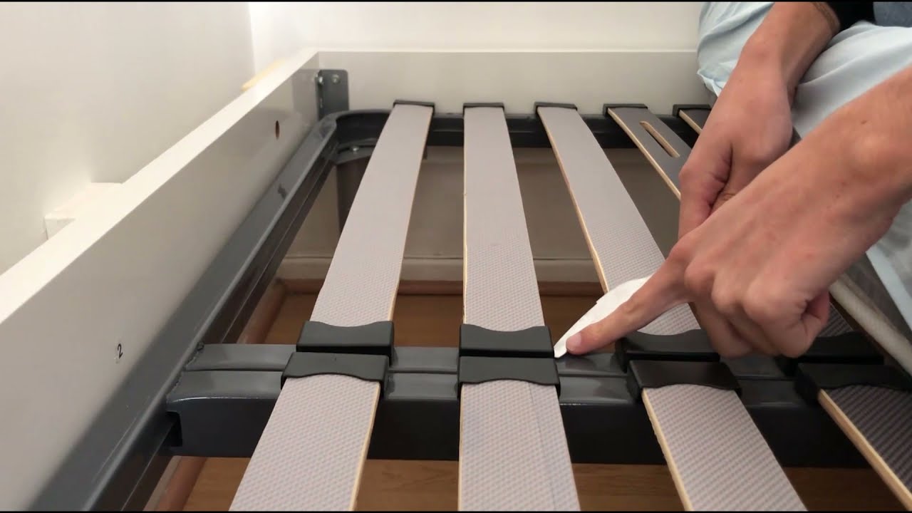 Comment enlever une latte de lit sans la casser - réparer son lit