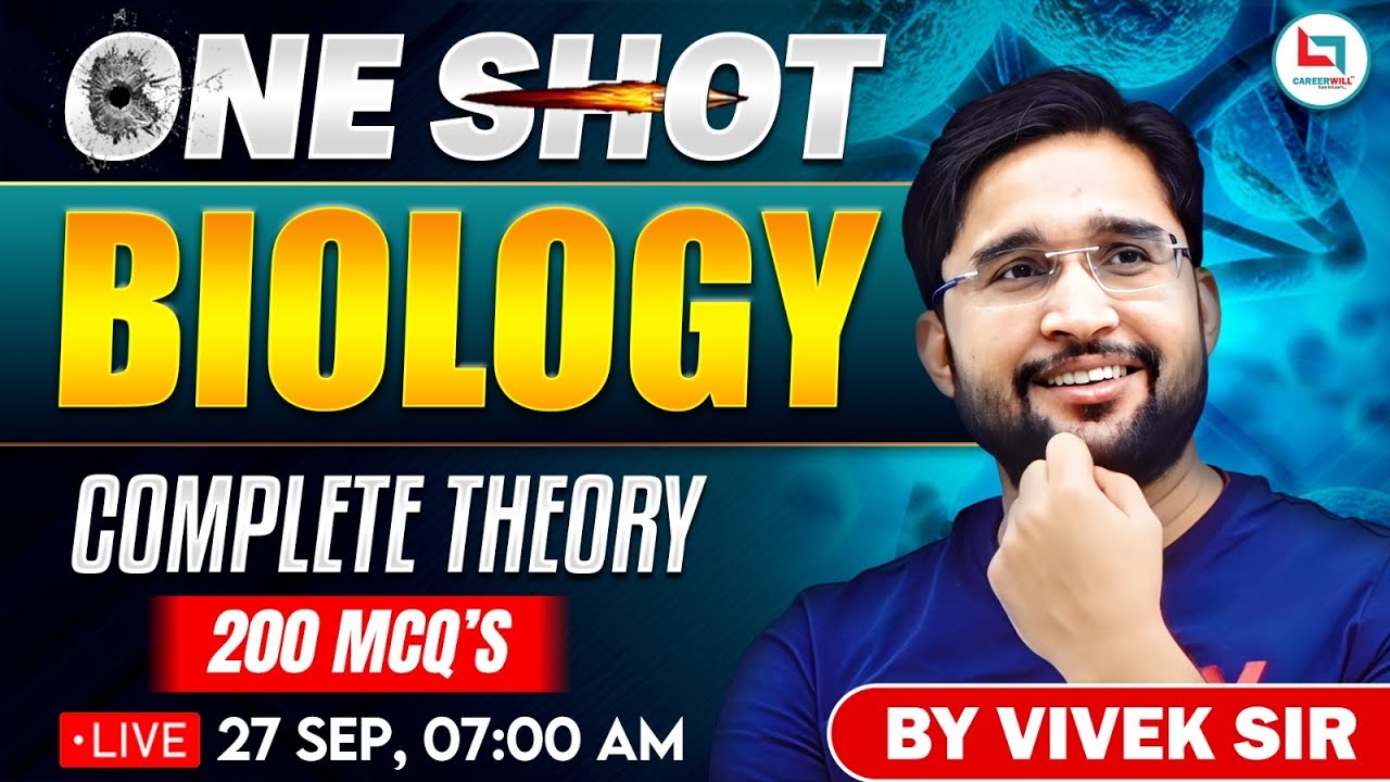Biology One Shot 2025 | 100% Exam Oriented Biology Theory | Railway, SSC, Police, UPSC