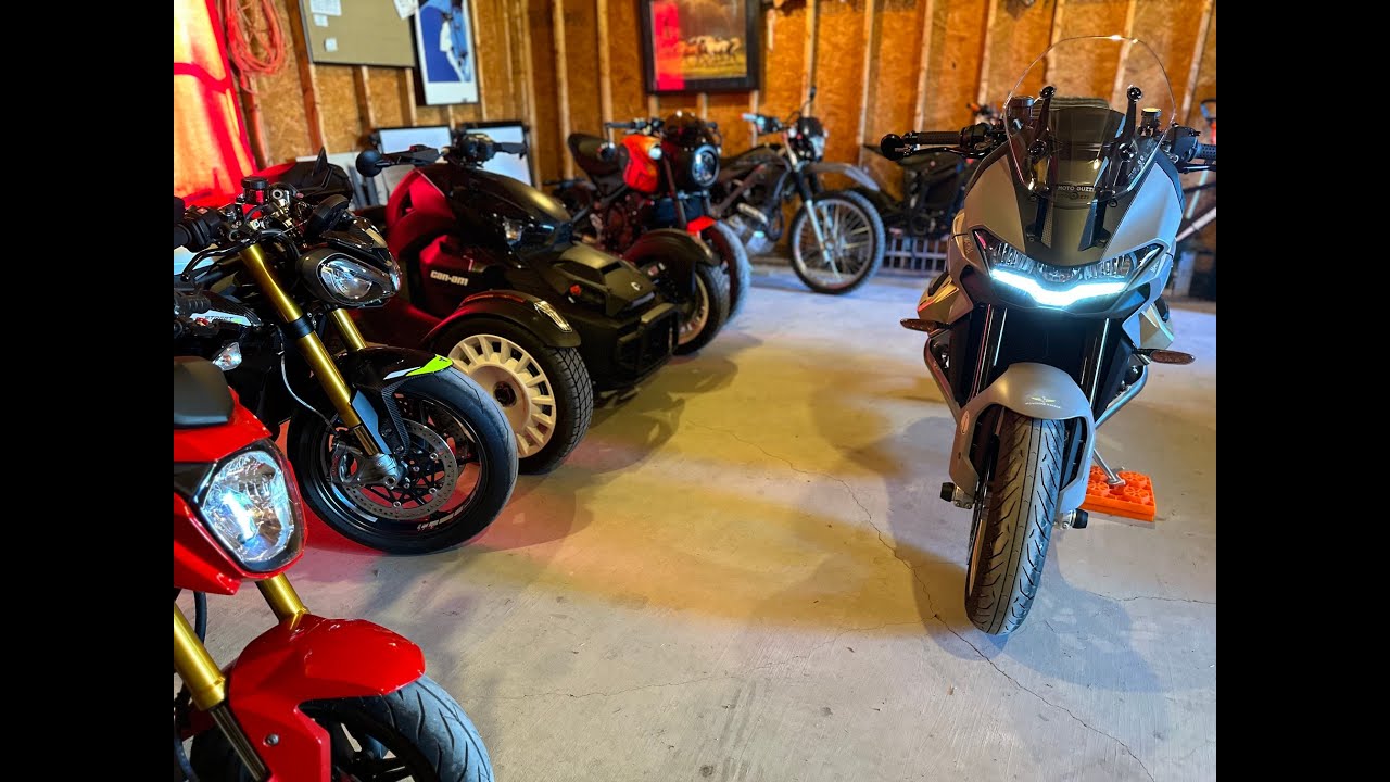 Moto Guzzi V100 Mandello Navale- My Day Trip setup!
