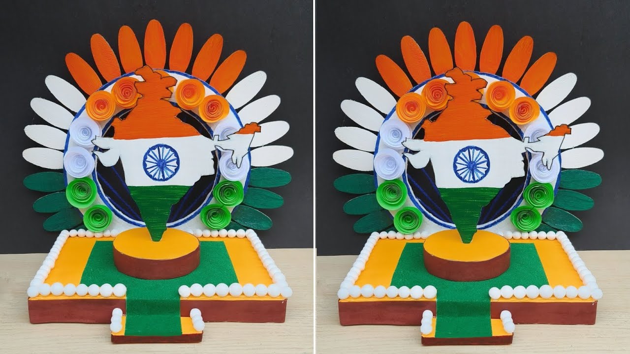 Unique Independence Day Craft | School Project For Independence Day