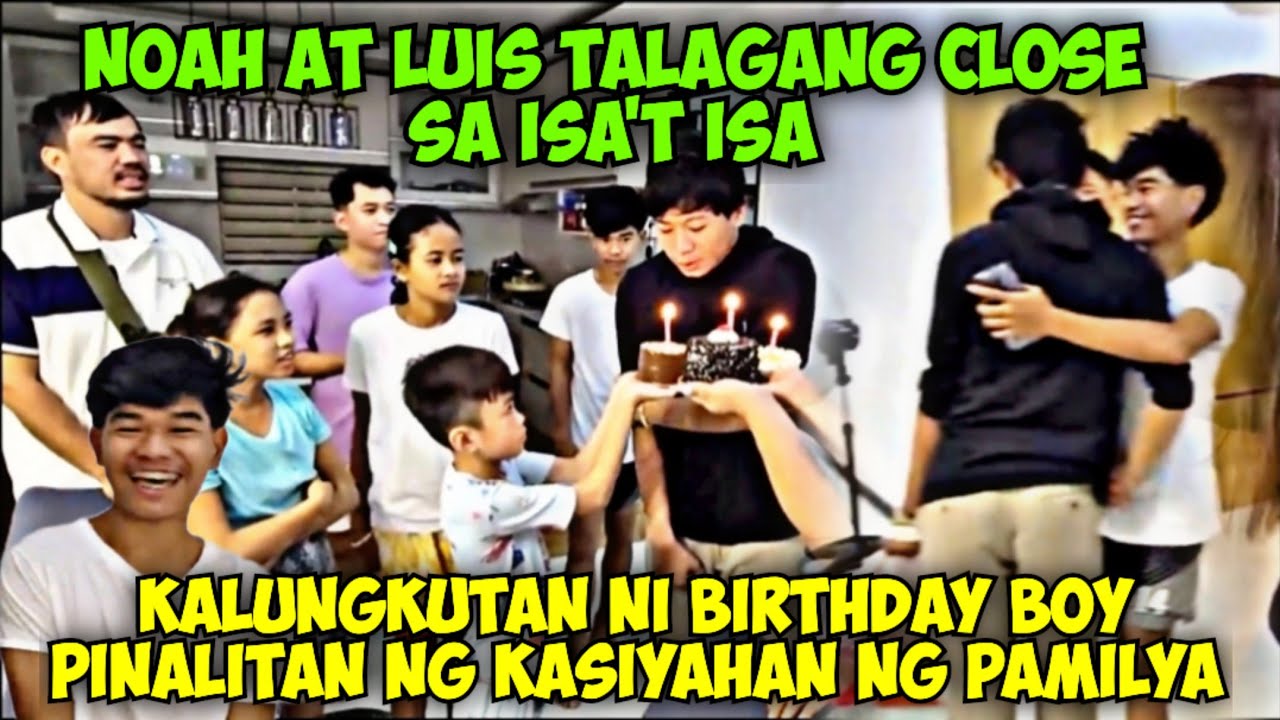 MAGPINSANG NOAH AT LUIS CLOSE TALAGA SA ISA'T ISA | PINASAYA NILA SI NOAH SA BIRTHDAY NITO | TECHRAM