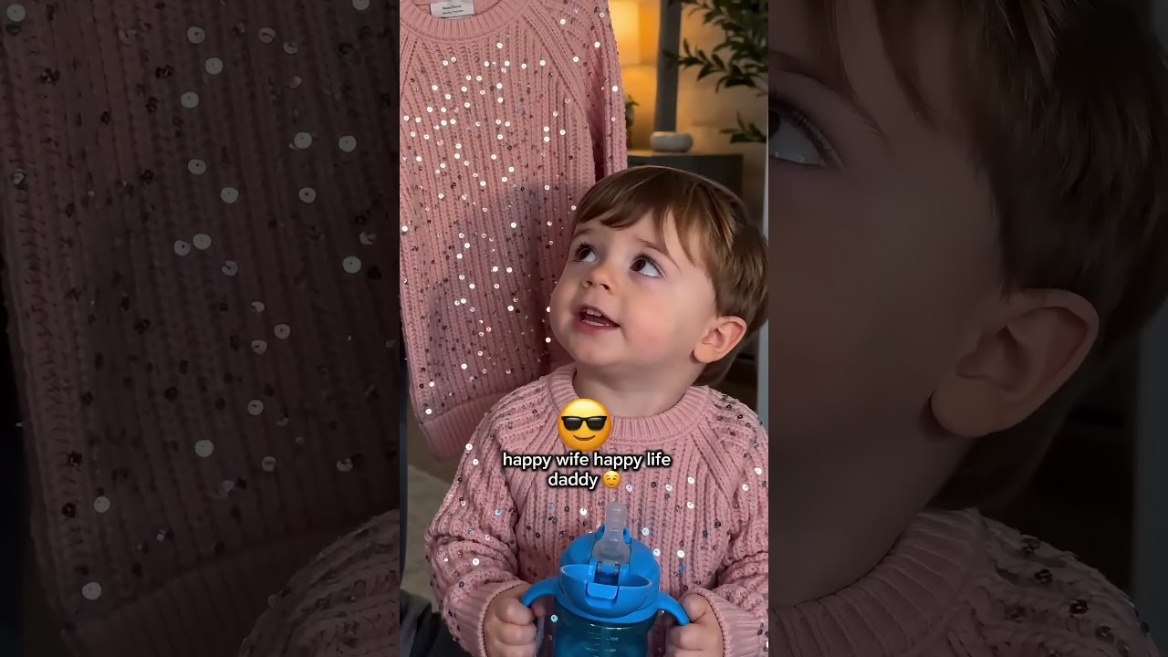 Toddler Drops TRUTH BOMB on Dad! 🤣👕 #Shorts